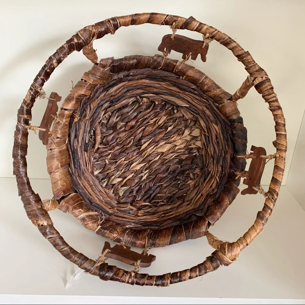 Large elephant basket